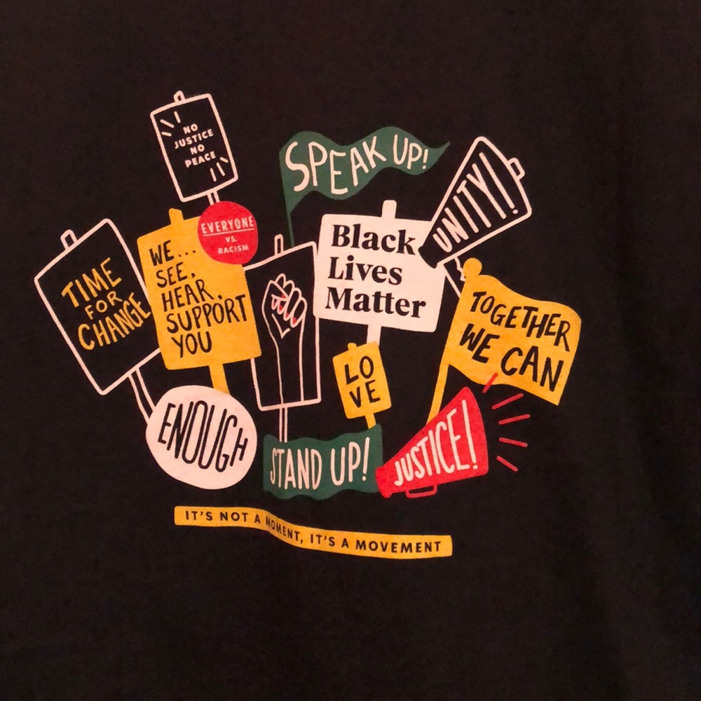 Black lives matter Starbucks T-shirt